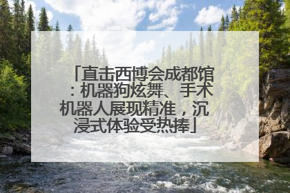 直击西博会成都馆：机器狗炫舞、手术机器人展现精准，沉浸式体验受热捧