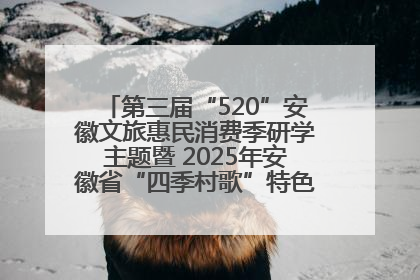 第三届“520”安徽文旅惠民消费季研学主题暨 2025年安徽省“四季村歌”特色展演燃动池州