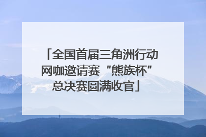 全国首届三角洲行动网咖邀请赛“熊族杯”总决赛圆满收官