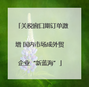 关税窗口期订单激增 国内市场成外贸企业“新蓝海”