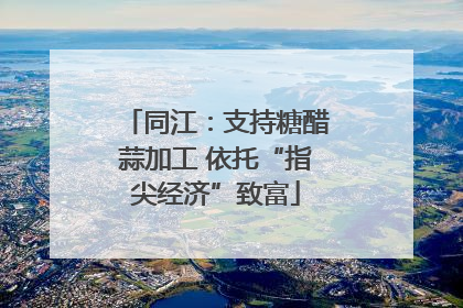 同江：支持糖醋蒜加工 依托“指尖经济”致富