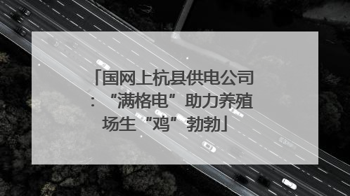 国网上杭县供电公司：“满格电”助力养殖场生“鸡”勃勃