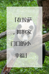 在拉萨，拥抱家门口的小幸福