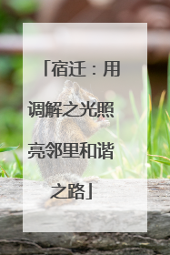 宿迁：用调解之光照亮邻里和谐之路