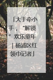 大手牵小手，“解锁”欢乐童年｜杨浦区红领巾记者