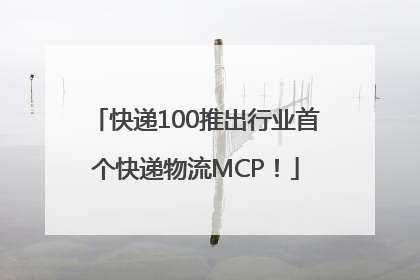 快递100推出行业首个快递物流MCP！