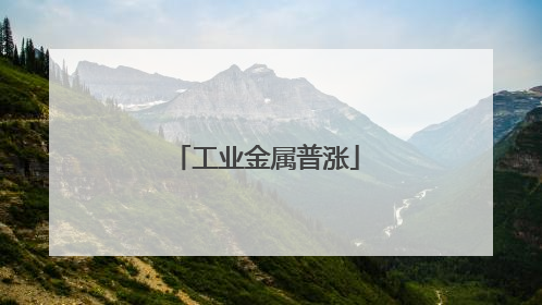 工业金属普涨