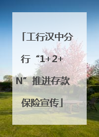 工行汉中分行“1+2+N”推进存款保险宣传