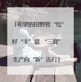 希望的田野智“绘”好“丰”景 “三夏”生产向“新”而行