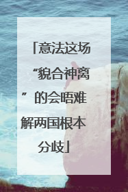 意法这场“貌合神离”的会晤难解两国根本分歧