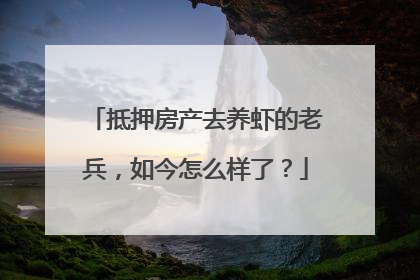 抵押房产去养虾的老兵，如今怎么样了？
