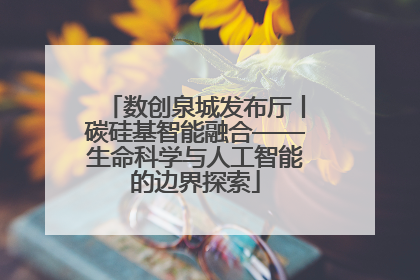 数创泉城发布厅丨碳硅基智能融合——生命科学与人工智能的边界探索