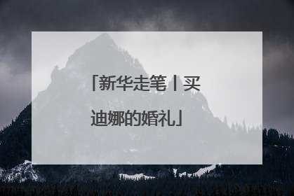 新华走笔丨买迪娜的婚礼