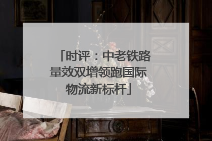 时评：中老铁路量效双增领跑国际物流新标杆