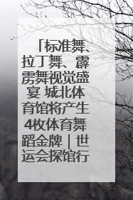 标准舞、拉丁舞、霹雳舞视觉盛宴 城北体育馆将产生4枚体育舞蹈金牌｜世运会探馆行