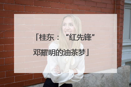 桂东：“红先锋”邓耀明的油茶梦