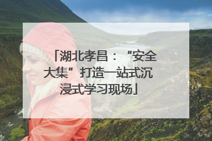 湖北孝昌：“安全大集”打造一站式沉浸式学习现场