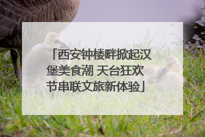 西安钟楼畔掀起汉堡美食潮 天台狂欢节串联文旅新体验