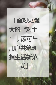 面对更强大的“对手”，添可与用户共筑理想生活新范式