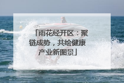 雨花经开区：聚链成势，共绘健康产业新图景