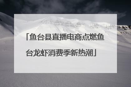 鱼台县直播电商点燃鱼台龙虾消费季新热潮