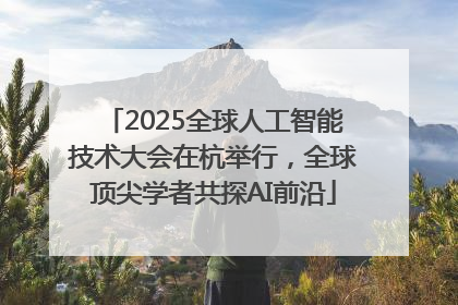 2025全球人工智能技术大会在杭举行，全球顶尖学者共探AI前沿