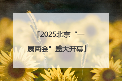 2025北京“一展两会”盛大开幕