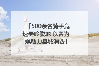 500余名骑手竞速秦岭腹地 以赛为媒助力县域消费
